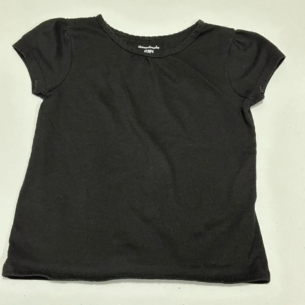 Girls T-shirts lot – Blue, Black, gray, colorful | Girls size 4T